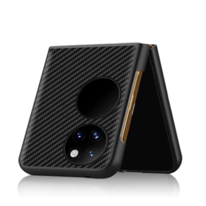 Torbica RUFF Carbon za Huawei P50 Pocket crna - Slika 3