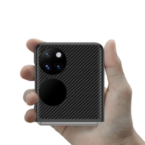 Torbica RUFF Carbon za Huawei P50 Pocket crna - Slika 4