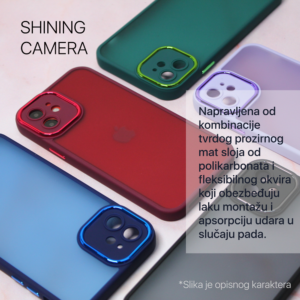 Torbica Shining Camera za Samsung A145R/A146B Galaxy A14 4G/5G ljubicasta - Slika 2