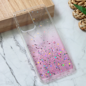 Torbica Silikonska Glitter za Samsung A525F/A526B/A528B Galaxy A52 4G/A52 5G/A52s 5G roze