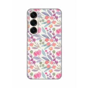 Torbica Silikonska Print za Samsung S931B Galaxy S25 Watercolor Flowers