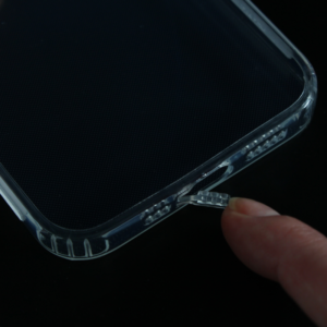 Alternative view of Torbica silikonska Ultra Thin with pluggy za iPhone 12 Pro Max transparent