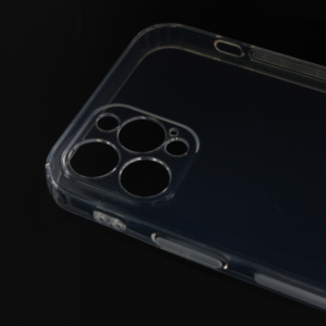 Torbica silikonska Ultra Thin with pluggy za iPhone 12 Pro Max transparent - Slika 3