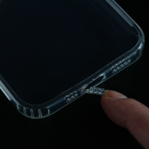 Alternative view of Torbica silikonska Ultra Thin with pluggy za iPhone 13 6.1 transparent