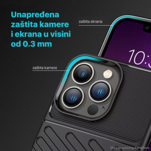 Torbica Slash za iPhone 14 Pro 6.1 crna - Slika 3