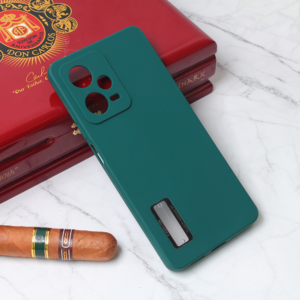 Torbica Soft Silicone za Xiaomi Redmi Note 12 Pro 5G (EU) zelena