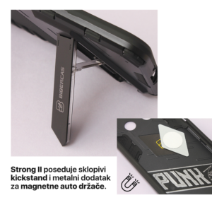 Alternative view of Torbica Strong II za iPhone 14 6.1 crna
