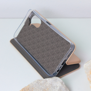 Torbica Teracell Flip Cover za Realme C33 zlatna - Slika 3