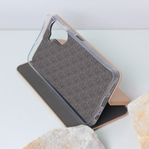 Torbica Teracell Flip Cover za Vivo Y16 zlatna - Slika 3
