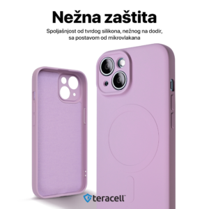Torbica Teracell Giulietta Magsafe za Google Pixel 7A crna - Slika 2