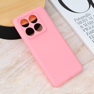 Torbica Teracell Giulietta za Xiaomi 14T Pro mat roze