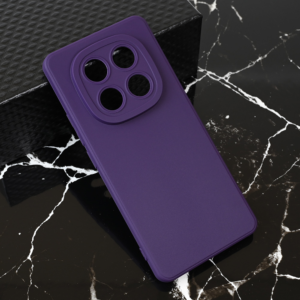 Torbica Teracell Giulietta za Xiaomi Redmi Note 14 Pro 5G mat tamno ljubicasta
