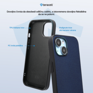 Alternative view of Torbica Teracell Scrub za Samsung A556B Galaxy A55 5G tamno zelena