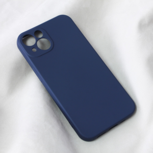 Torbica Teracell Soft Velvet za iPhone 13 6.1 tamno plava