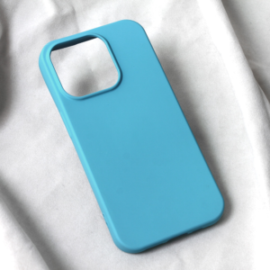 Torbica Teracell Soft Velvet za iPhone 15 Pro 6.1 mint