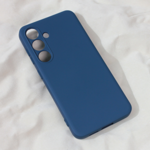 Torbica Teracell Soft Velvet za Samsung S921B Galaxy S24 tamno plava
