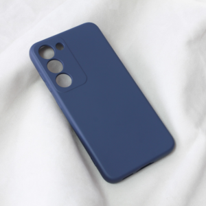 Torbica Teracell Soft Velvet za Samsung S911B Galaxy S23 tamno plava