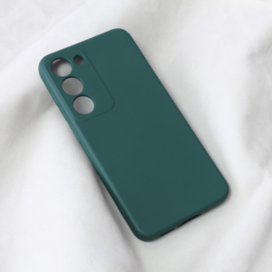 Torbica Teracell Soft Velvet za Samsung S911B Galaxy S23 tamno zelena