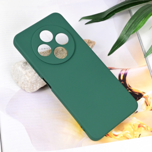 Torbica Teracell Soft Velvet za Xiaomi Redmi 14C/Redmi A4 tamno zelena