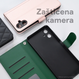 Alternative view of Torbica Wallet Romb za Honor X6b crna