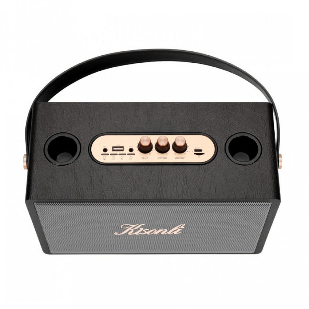 Bluetooth zvucnik Kisonli G107 crno sivi - Slika 4