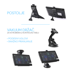 GPS Navigacija X20-2 JWD 7 inca 8GB crna - Slika 4