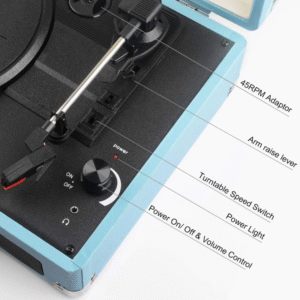 Gramofon Denver VPL-120 plavi - Slika 3