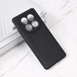 Torbica Carbon fiber za Xiaomi Redmi Note 14 Pro 5G (EU) crna