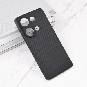 Torbica Carbon fiber za Xiaomi Redmi Note 14S (EU) crna