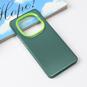 Torbica Clear za Xiaomi Redmi Note 14 Pro 5G zelena