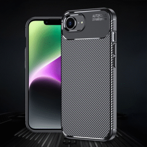 Torbica Defender Carbon za iPhone 16e 6.1 crna