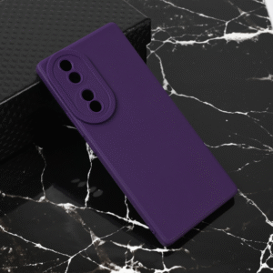 Torbica Teracell Giulietta za Huawei Honor 70 mat tamno ljubicasta
