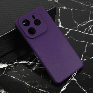 Torbica Teracell Giulietta za Xiaomi Redmi Note 14 5G mat tamno ljubicasta