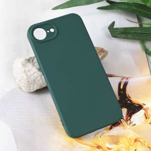 Torbica Teracell Soft Velvet za iPhone 16e 6.1 tamno zelena