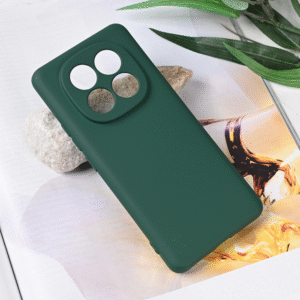 Torbica Teracell Soft Velvet za Xiaomi Redmi Note 14 Pro Plus tamno zelena