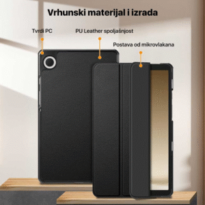 Torbica Ultra Slim za Samsung X110 Galaxy Tab A9 8.7 2023 crna - Slika 3