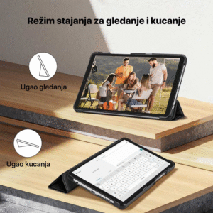 Torbica Ultra Slim za Samsung X110 Galaxy Tab A9 8.7 2023 crna - Slika 4